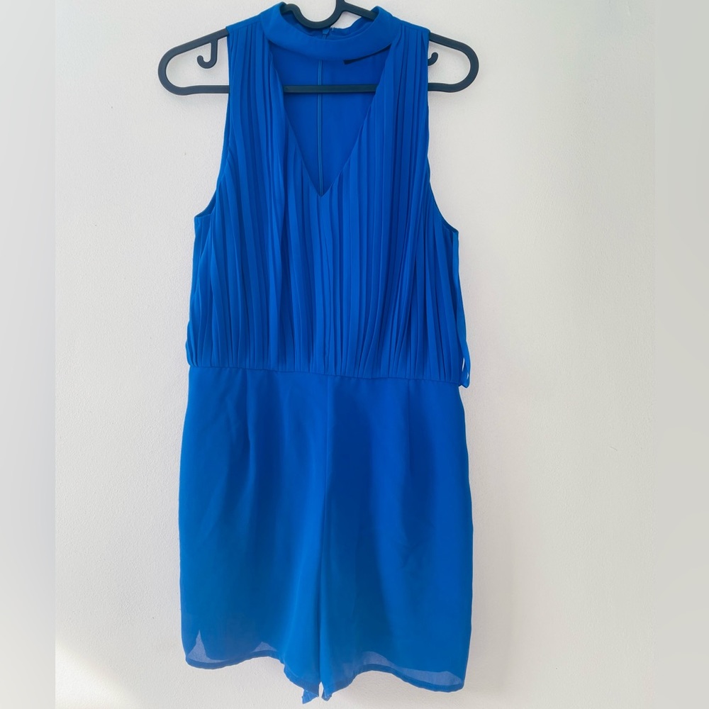 Lu Fashion blue romper size S